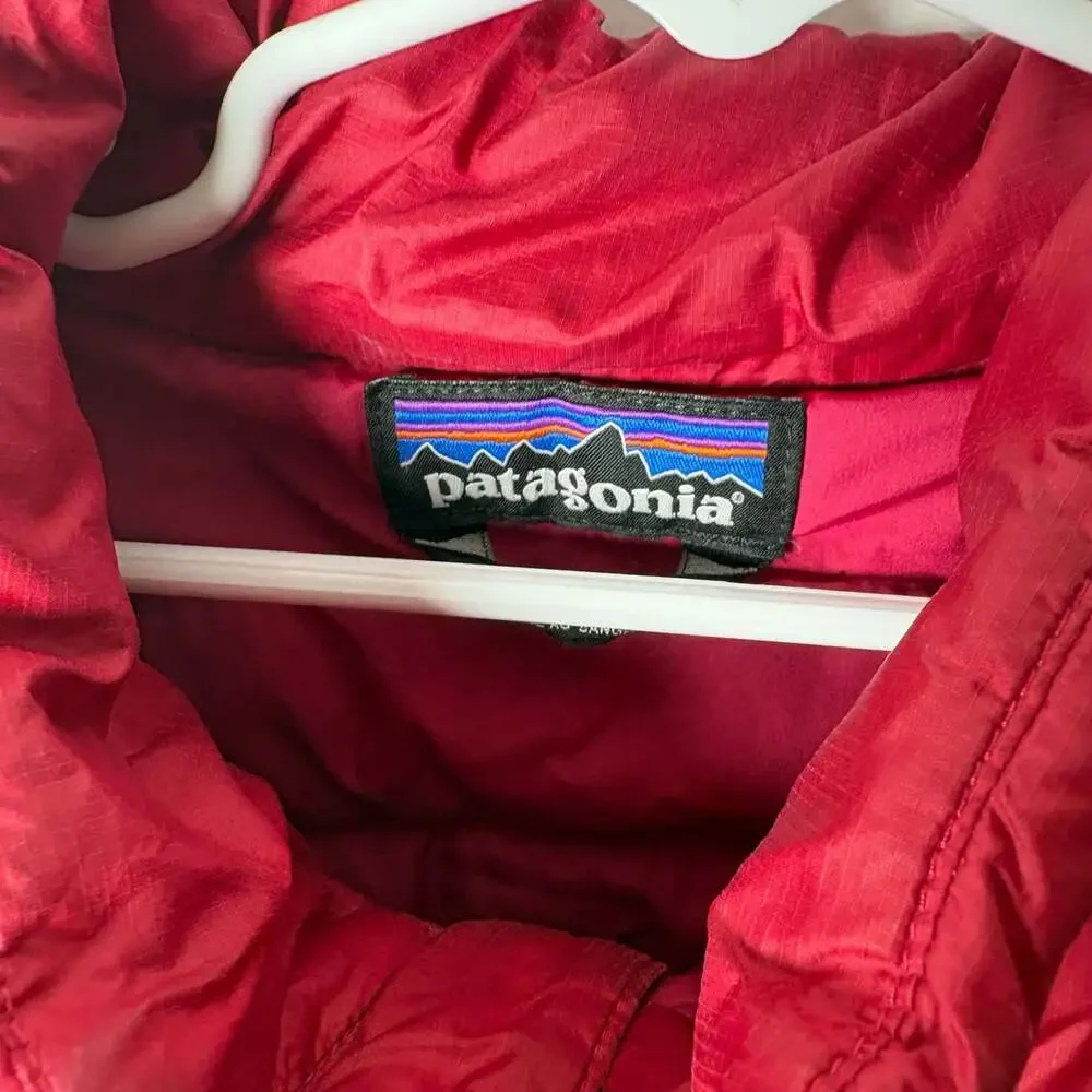 Patagonia Girls Down Full Zip Lightweight Puffer Jacket